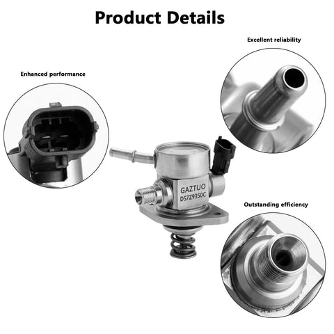Ford Escape 2017 2019 And Fusion 2014 2020 1.5L L4 High Pressure Fuel Pump Replacement close-up view showing parts and connector