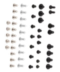 50pcs OLED Console Screw Kit With Multi Size Hardware For Gamepads And Controllers Anti Corrosion Screws Set For DIY Repair Maintenance And Modding Of Gaming Consoles, assorted screws