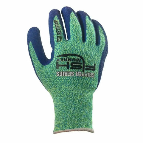 Filet Gripper Glove With Non Slip Grip, Cut Resistant, Quick Dry, Breathable Second Skin Fit Fishing Glove For Men And Women In Neon