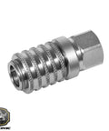 Heavy Duty Test Port Quick Couplings For Diagnostic Equipment One Quarter Inch 18 Female NPTF Threads High Pressure Up To Six Thousand PSI SAE J1502 ISO 15171 1 Compliant metal connector