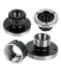 Heavy Duty Carbon Steel Collet Chuck With Ergonomic Fixing Handle For CNC Milling And Lathe Work Precise ER16 ER20 ER25, three angles