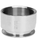 3 Inch Tri Clamp Adapter To 3 Inch FNPT Ferrule Sanitary Pipe Fitting Stainless Steel 304