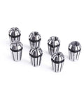 ER11 7 Piece Spring Collet Set For CNC Milling Lathe Engraving Tools 1.0mm To 7.0mm, High-Strength Spring Steel, set of collets.