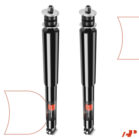 Beefed Up Rear Pair Shock Absorber Strut Assembly For Ford Mustang 2005 To 2014 Left And Right Fit With Dust Shield Included Works On V6 3.7L 4.0L And V8 4.6L 5.0L Models Heavy Duty Rear Suspension Upgrade