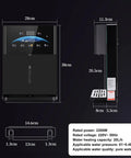 Wall Mounted Office Water Cooler With Instant Hot Water Dispenser On Demand, dimensions and specifications diagram.