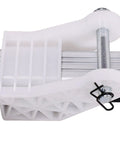 Close-up of white clamp on Beefy KDPT007 470 Linear Actuator For Power Recliner And Adjustable Bed Frame Replacement Parts