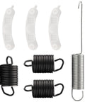 Heavy Duty Washing Machine Repair Kit With Suspension Springs Counterweight Pads And Tub Wear Pads DIY Friendly For Whirlpool Kenmore Washers Includes WP63907 W10250667 And 285744 Parts To Restore Drum Support And Quiet Spin, springs and pads set
