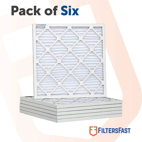 Pack of six Actual Size 29.5 Inch By 35.5 Inch By 1.75 Inch Pleated Air Filter MERV 11 For Your Home HVAC Setup Fits 30 By 36 By 2 2 Inch Furnace Filter Made In The USA