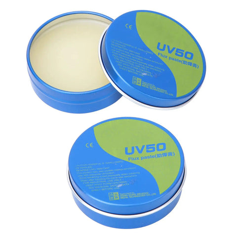 All Purpose Solder Flux Paste For Electronics Rosin Flux For PCB SMD BGA PGA Soldering Non Corrosive in blue tins