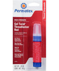 Beefy High Strength Red Gel Thread Locker For Bolts And Fasteners, Keeps From Loosening Under Vibration, 10 Gram Tube