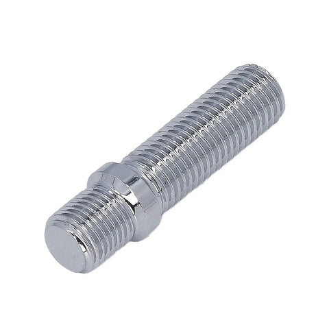 Heavy Duty 20 Pack Extended Wheel Conversion Studs For European Rides Fit Tuner Cars 50 Mm Length Grade 10.9 Zinc Plated Steel Replacement Kit single threaded stud