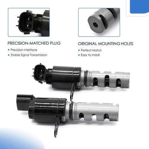 Vvt Solenoid Camshaft Position Actuator For L4 2.4L And 2.0L Engines, Plug And Play Variable Valve Timing Module Replacement