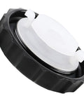 Black plastic brake fluid reservoir cap for Toyota Camry 2018-2023, Tacoma 2005-2015, and Lexus ES250 2021-2022, part 47230-47090