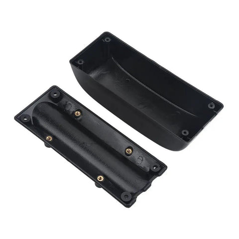 Kickass Heavy Duty Lithium Battery Controller Box For E Bike Conversion featuring sturdy black plastic enclosure, dimensions 166x66x62mm.