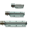 Mini Precision Screw Linear Stepper Motor 5V 2 Phase 4 Wire Micro Stepping Actuator on metal plate for DIY projects.
