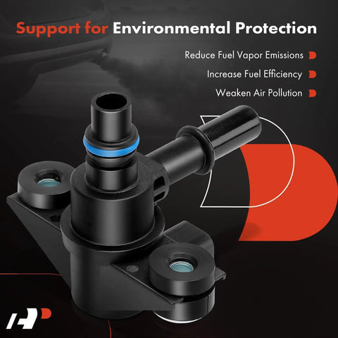 Vapor Canister Purge Solenoid Valve Direct Fit Replacement For Ford with environmental benefits background