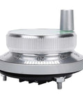 Electronic Hand Wheel Encoder For CNC Machines 5V Pulse Generator Rotary Encoder With Ultra Thin Metal Gear, side view.