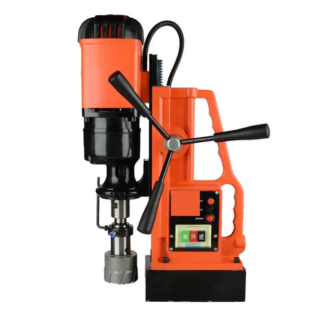 Heavy Duty Mag Drill Press For Metal Core Drilling with robust design and controls for precise steel drilling tasks.