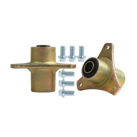 3 Stud Front Wheel Hub Steering Knuckle Spindle Kit For Go Kart ATV Quad 110cc 125cc With Gold Or Black Finish Center Hole About 17mm