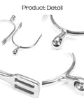 Stainless Steel Horse Spurs With Roller Ball For Training Durable Spurs For Men And Women Riders Smooth Rolling Ball