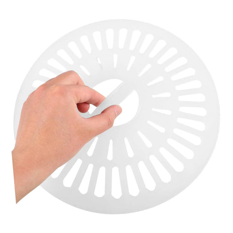 Hand holding Two Pack Washer Spinner Cap Dryer Cover Protector Must Have Replacement Spinner Cap For Washing Machine Laundry Guard