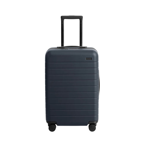 Bigger Carry On Luggage From Away, Lightweight Hardside Large Suitcase With Spinner Wheels, TSA Lock, Airline Approved, Navy Blue