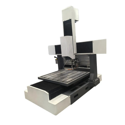 Pro Grade Heavy Duty BT30 ATC CNC Spindle Generating Knockout 3.5kw Power And Liquid Cooled Coolant Flow For Rock Solid Rapid Router Engraving Woodworking Projects, CNC machine with large work surface.