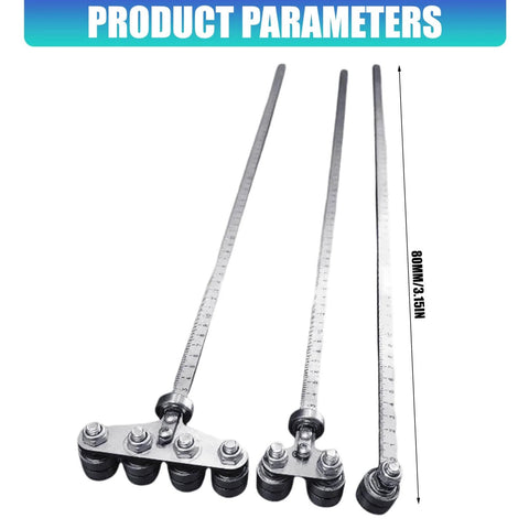 3mm Stainless Steel Positioning Jig And Cutting Guide For Precision Woodworking Metalworking And Polystyrene Projects With Accurate Measuring