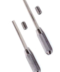 8mm Replacement Allen Key Screwdriver And Screws Pack For Rolled Steel Eternity Collars showing two drivers and screws