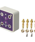 Four Wire Short Socket For Digital Multimeter Calibration And Instrument Verification With Gold Plated Banana Connectors And Standard Resistor Slot For Bench Testing Ideal For Lab Or Shop Use