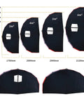 Inflatable Surf Wing For Kitesurfing And Windsurfing Dope Handheld Surf Sail With Window 6 Square Meters, size comparison chart