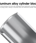 Built Tough Aluminum Pneumatic Cylinder 4 Inch Bore 3 Inch Stroke Double Acting For Industrial Automation illustration