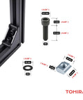 Black 2020 Aluminum T Slot Corner Bracket Kit With 20 Right Angle Connectors And 40 T Nuts And Screws For 6mm V Slot Profile