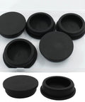 5 Pack Silicone Rubber Hole Plugs For 2 Inch Round Holes, Waterproof Flexible Seal Caps With 51 Mm Bottom Diameter And 57 Mm Cap Diameter