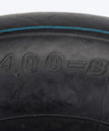 Close-up of Heavy Duty Inner Tire Tube For 4.80 4.00-8 Tires Fits Mowers Hand Trucks Dollies Wheelbarrows Generators Mini Bikes Go Karts Carts