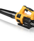 Cordless Leaf Blower For DeWalt 20V Max Battery, 400 CFM, Variable Speed, Turbo Mode, ergonomic handle, black nozzle