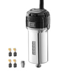 Powerful 710W Compact Palm Router with 65mm Diameter, Six Variable Speeds, ER11 Collet, Four Carbon Brushes for CNC Machines.
