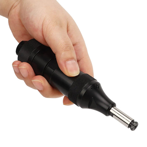 Heavy Duty Air Die Grinder 30000 RPM Workhorse Pneumatic Polishing Tool held in hand, ideal for efficient grinding and sanding.