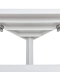 Hella Weather Resistant Plastic Corner Shelving Unit With Four Roomy Tiers Keeps Humidity Out Perfectly hardware view from below