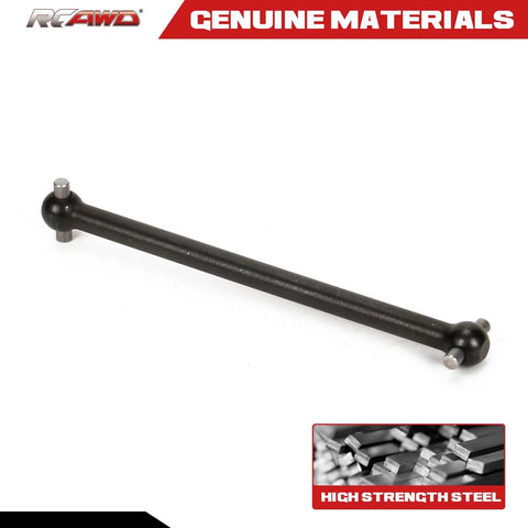 Rear Driveshaft Dogbone 82mm Number 45 Steel For Arrma Outcast Notorious Typhon 6S BLX Upgrade Parts Compatible With ARAC4030 AR310470 Black Heavy Duty Performance For Durable RC Racing Confidence. Black 82mm steel RC driveshaft dogbone