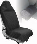 Double Layer Waterproof Gym Towel Seat Cover For Tesla Cybertruck, 140x75 cm, dense microfiber, protects car seats from sweat.