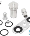 Beefed Up Direct Fit Transmission Cooler Flow Bypass Valve And Gasket With Transmission Cooler Barbell Upgrade Kit components