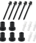 Five Pack One And One Sixteenth Inch Barn Door Wall Spacers With Screws For Sliding Barn Door Hardware Track Replacement Parts