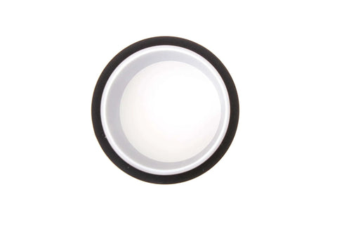 Top view of Kapton Polyimide Low Static Adhesive Tape, Three Inch Core, One Mil Thick, Half Inch Width on white background