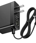 15V 1.6A Power Adapter Charger For Karaoke Machine SPKA700 SPKA710 SPKA1200 VIXSPKA700, black with cord and plug