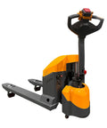 4400 Lbs Heavy Duty Electric Pallet Jack With Extended 6-8 Hour Runtime For All Day Warehouse Work showing durable design and ergonomic handle.