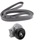 Heavy Duty Serpentine Drive Belt Tensioner Assembly Replaces OEM Parts For Smooth Cooling Stops Squeaking Noises Fits Your Rig Ensuring Long Durability Trusted Performance Direct Fit Gets Job Done Zero Drama. serpentine belt and tensioner kit