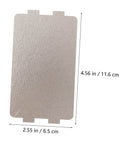 Six Pack Microwave Mica Sheets Waveguide Cover Heat Resistant Insulation Pads For Ovens Easy Cut Mica Plate Replacement shown