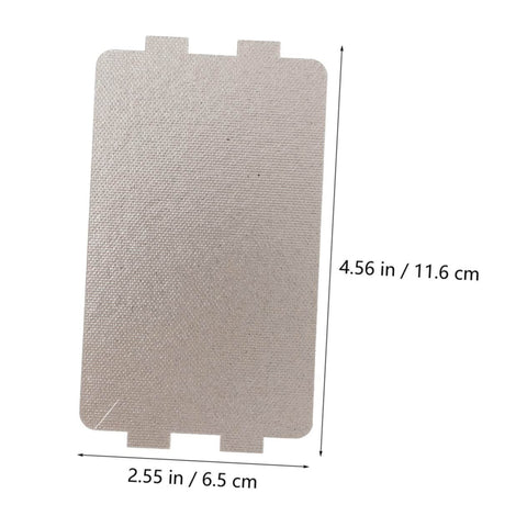 Six Pack Microwave Mica Sheets Waveguide Cover Heat Resistant Insulation Pads For Ovens Easy Cut Mica Plate Replacement shown