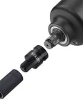 Heavy Duty 6 Piece Impact Socket Adapter Kit Set With Carrying Case For Reliable Driver Wrench Size Conversion Reducer Tools 1/2 to 3/8 adapter